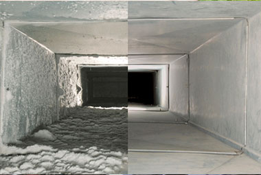 Чистка воздуховодов - до и после. А теперь вспомните, когда последний раз в вашем здании производилось тех. обслуживание вентилции.