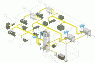 Вентиляция бункера